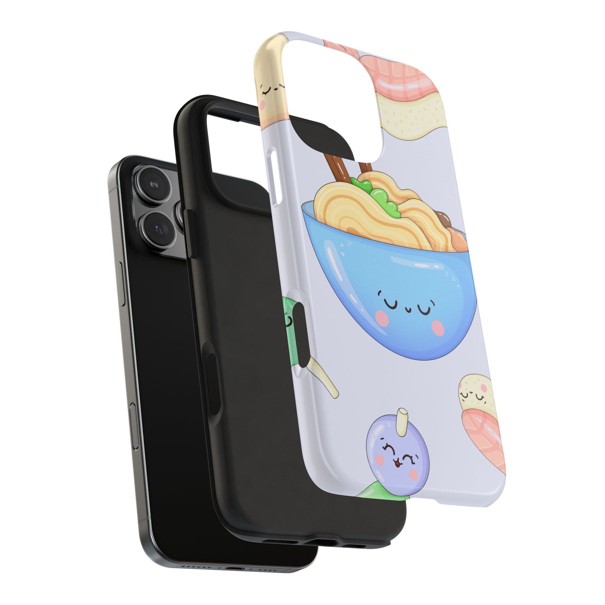 Kawaii Anime Snacks Phone Case (Apple & Android)