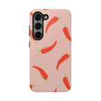 Caliente Chile Pepper Phone Case (Apple & Android) - Pink Sweetheart