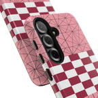 Geometric Kimono Tough Phone Case (Apple & Android) - Pink Sweetheart