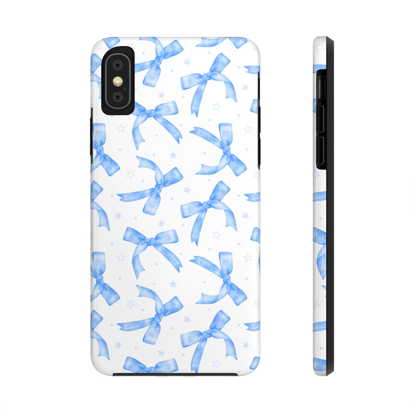 Lacey Baby Blue Ribbons Phone Case