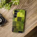 Chartreuse Patchwork Phone Case (Apple & Android)