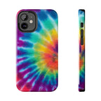Groovy Tie Dye Phone Case (Apple & Android) - Pink Sweetheart