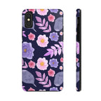 Purple Florals Phone Case (Apple & Android)