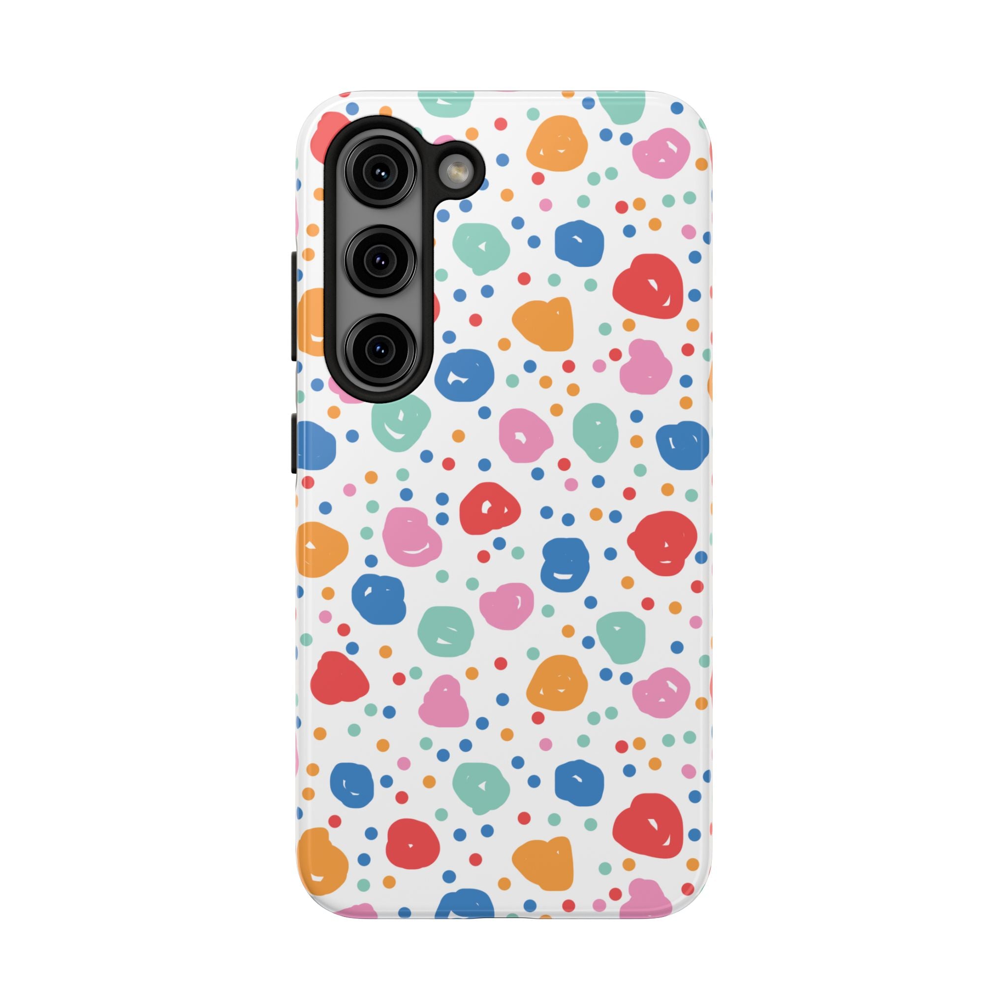 Seamless Hand Drawn Polka Phone Case (Apple & Android)