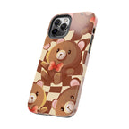 Retro Brown Bear Phone Case (Apple & Android)
