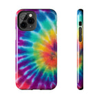 Groovy Tie Dye Phone Case (Apple & Android) - Pink Sweetheart