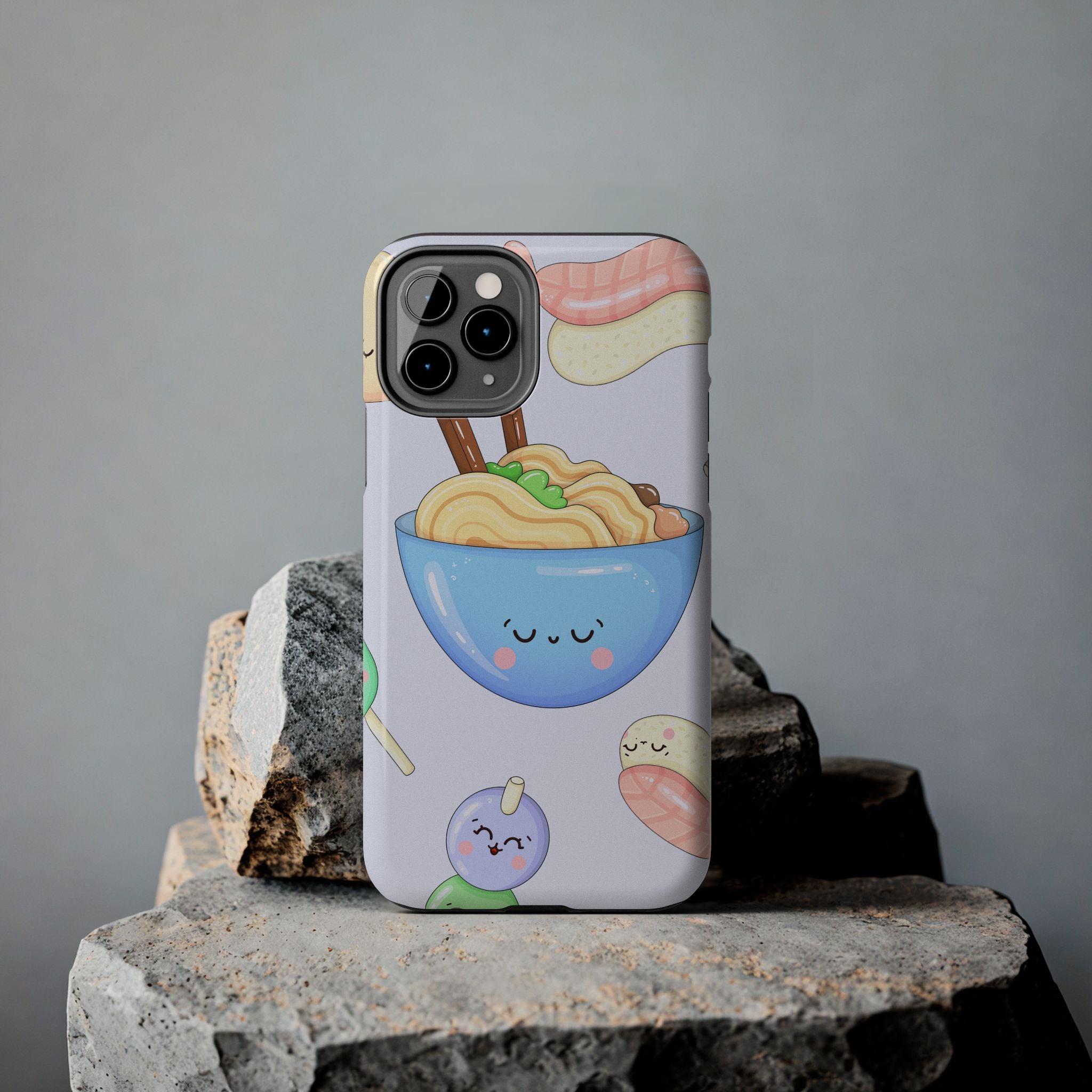 Kawaii Anime Snacks Phone Case (Apple & Android)