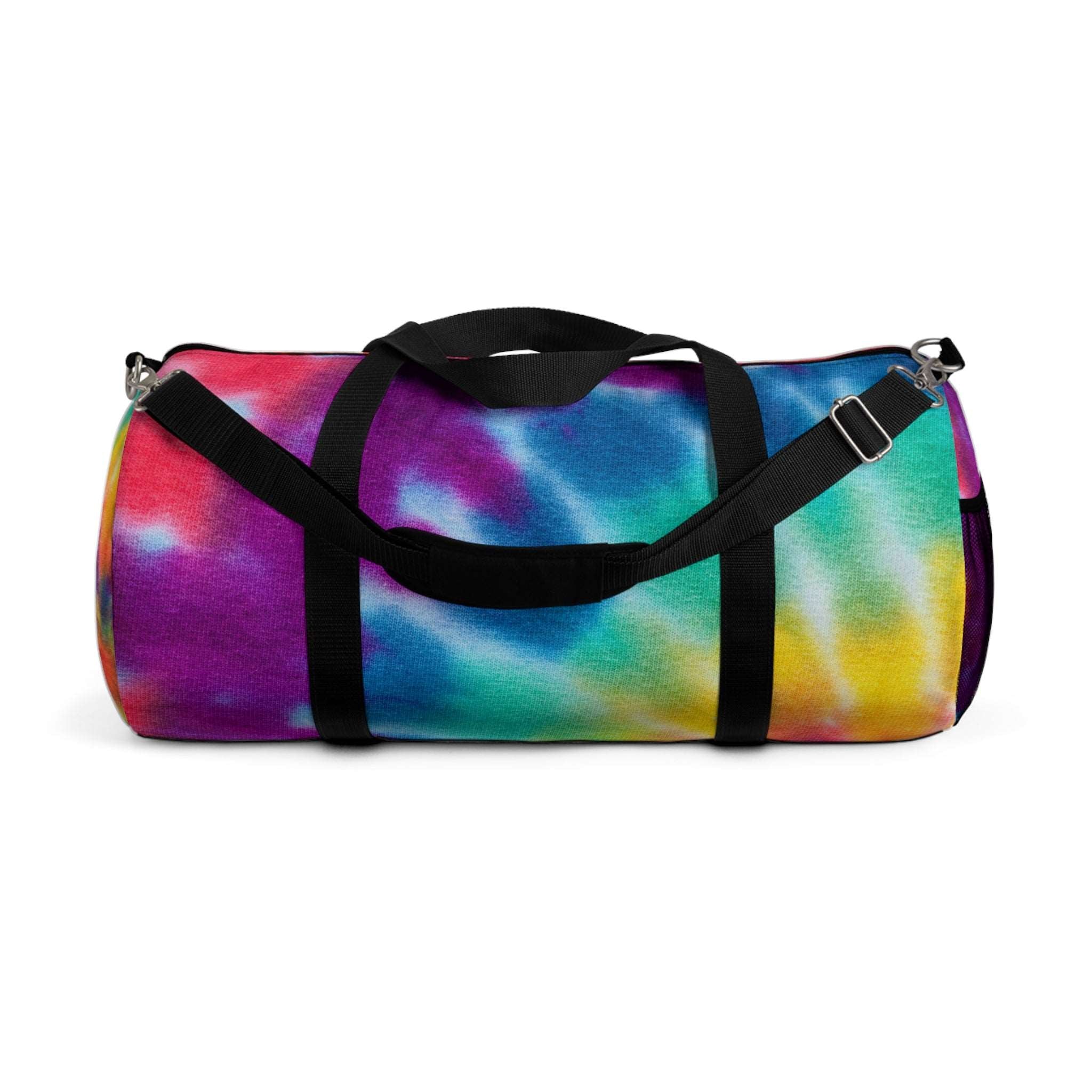 Colorful Tie-Dye Duffel Bag