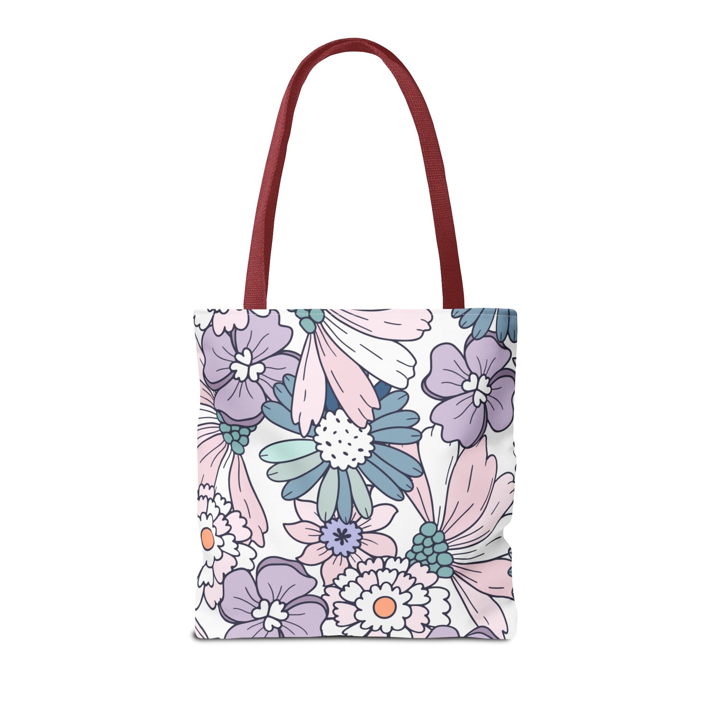 Vintage Floral Bloom Tote Bag