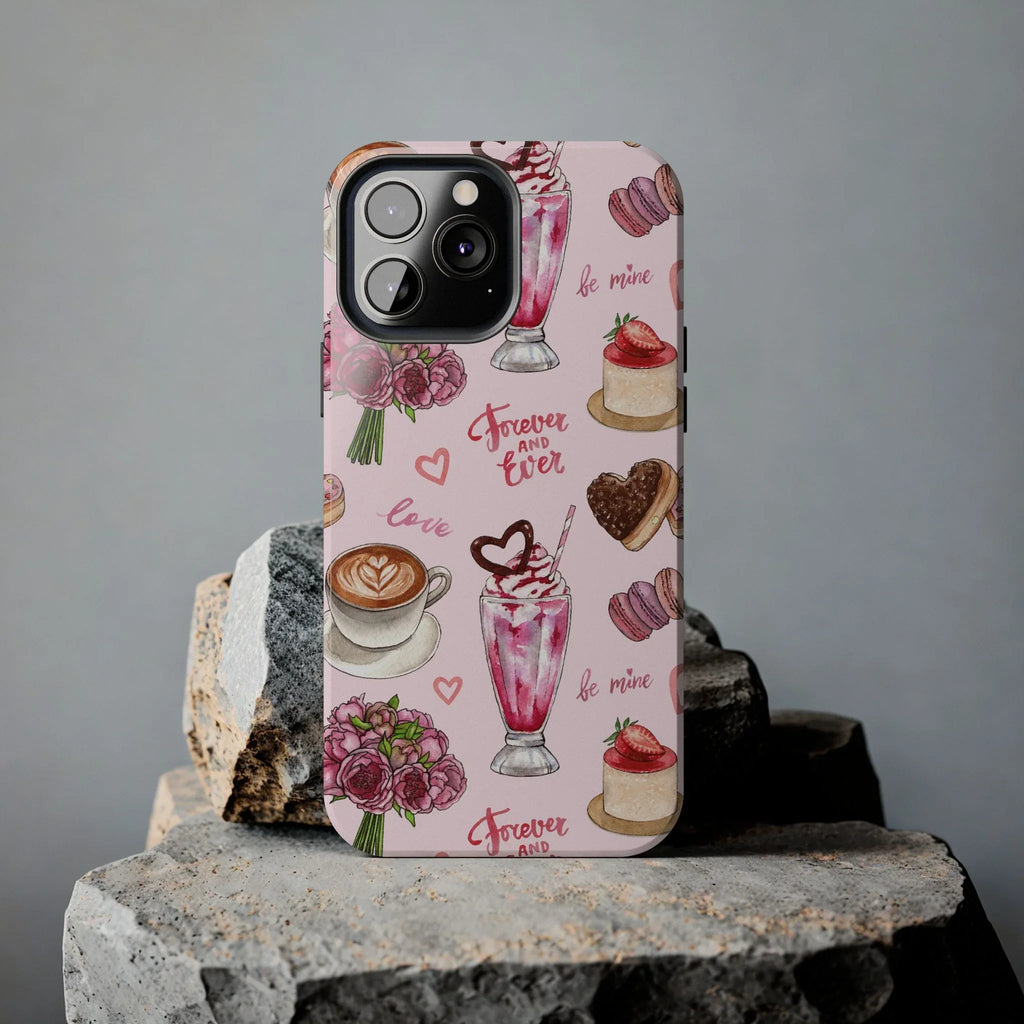 Be Mines Forever Phone Case (Apple & Android) - Pink Sweetheart