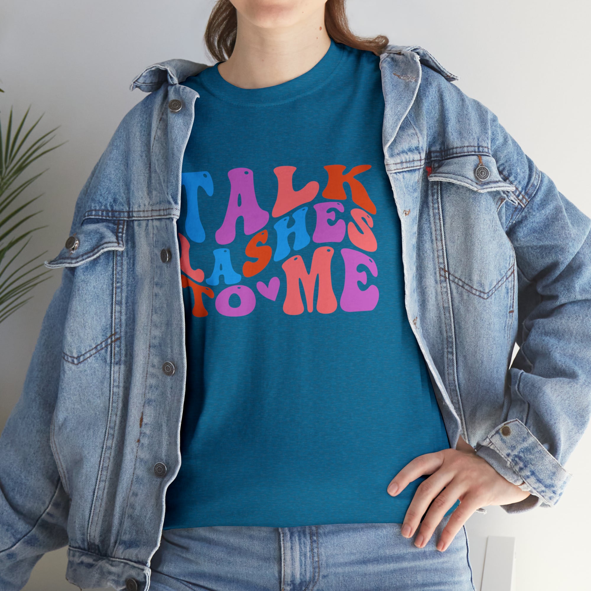 Talk Lashes to Me Cotton Tee