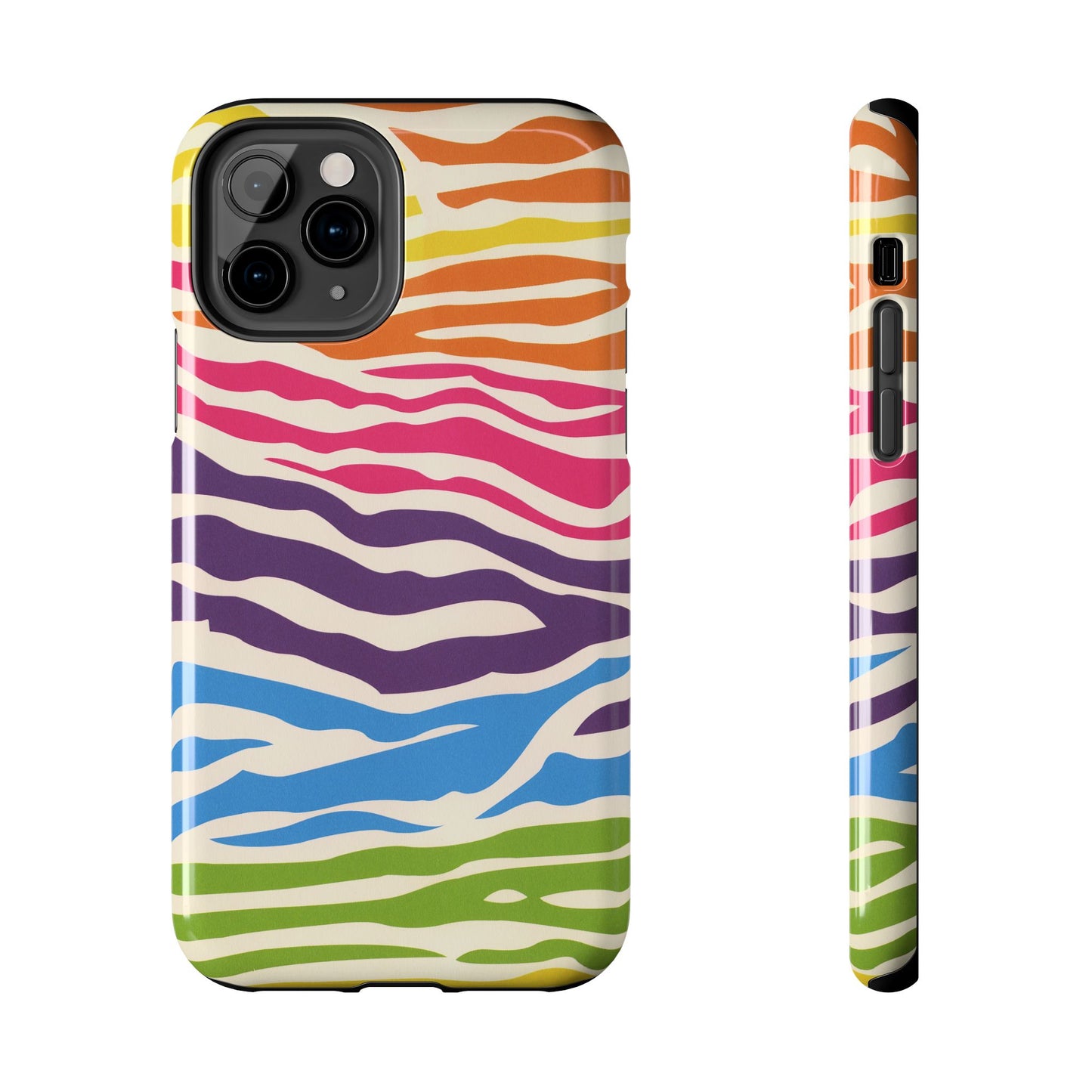 Rainbow Zebra Phone Case