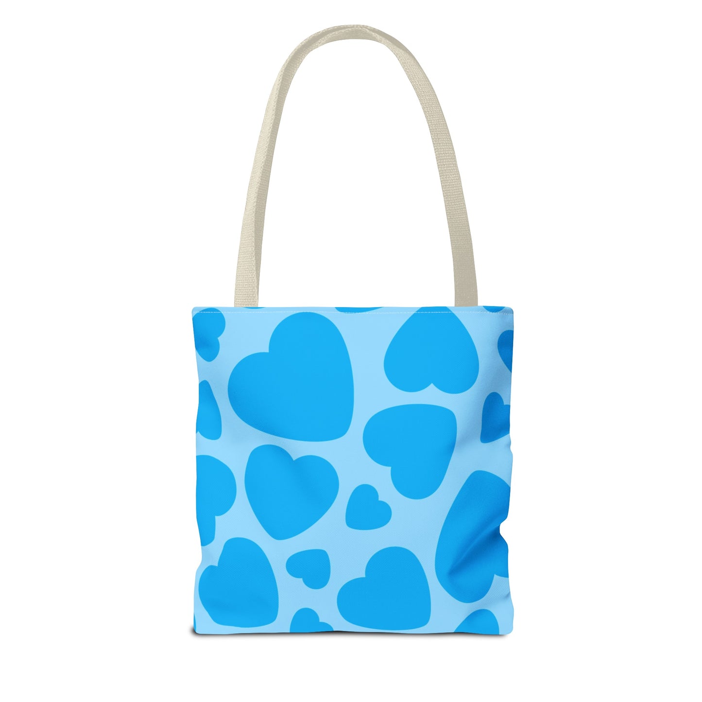 Blue Hearts Tote Bag