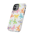 Busy Butterflies Phone Case (Apple & Android) - Pink Sweetheart
