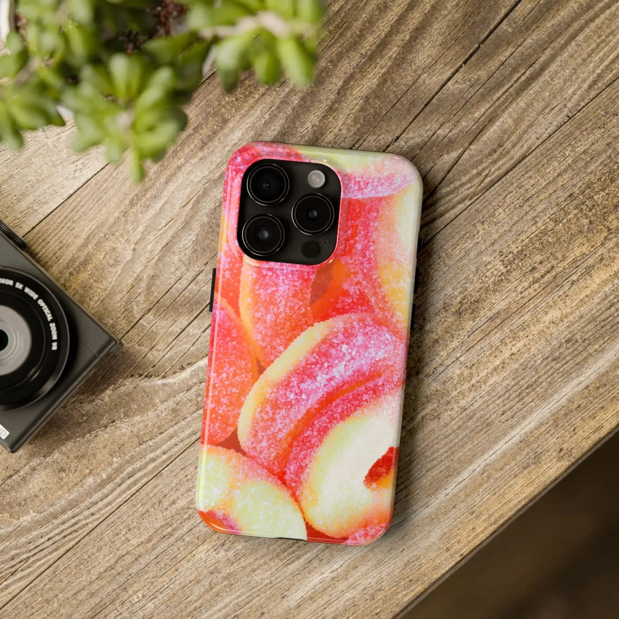 Sour Peach Ringz Phone Case (Apple & Android) - Pink Sweetheart