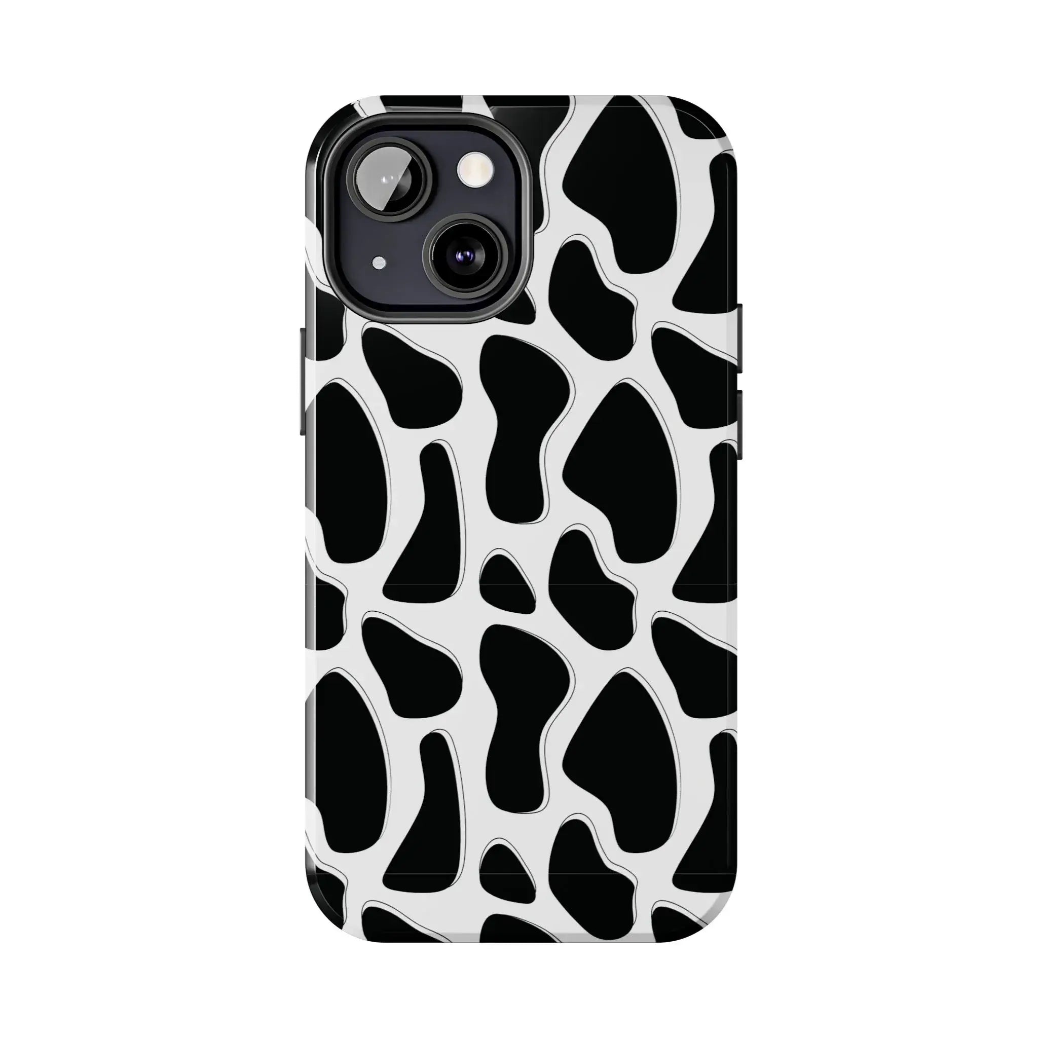 Spotted Animal Print Phone Case (Apple & Android) - Pink Sweetheart