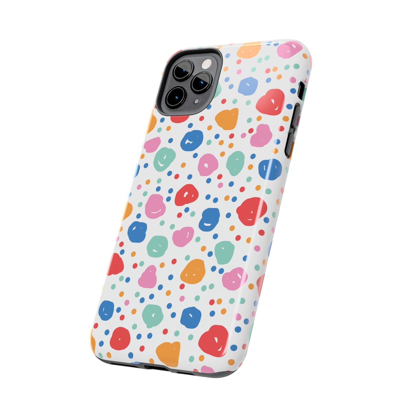 Seamless Hand Drawn Polka Phone Case