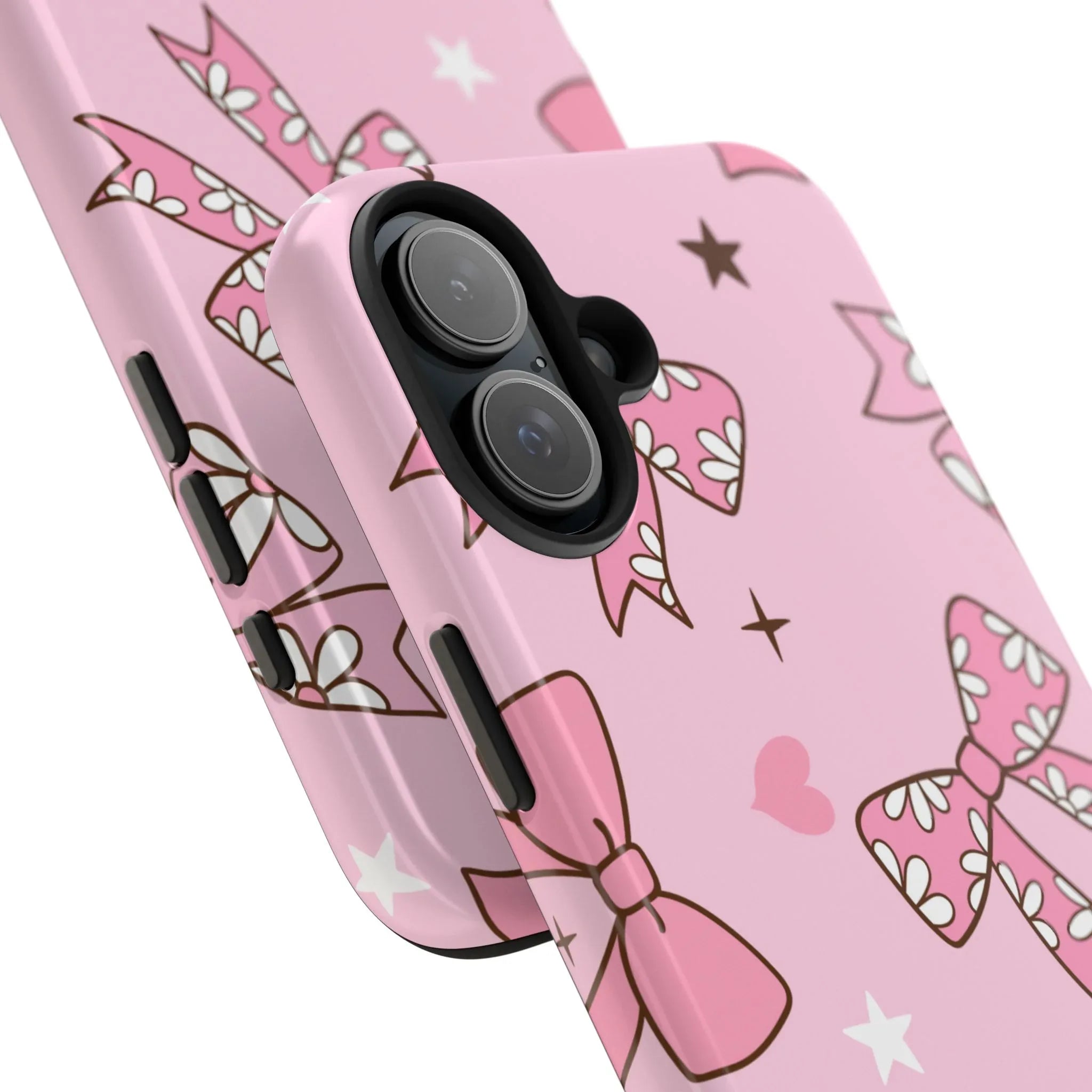 Pretty Pink Bows Phone Case (Apple & Android) - Pink Sweetheart