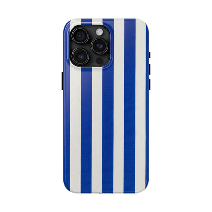 Blue & White Stripes Phone Case