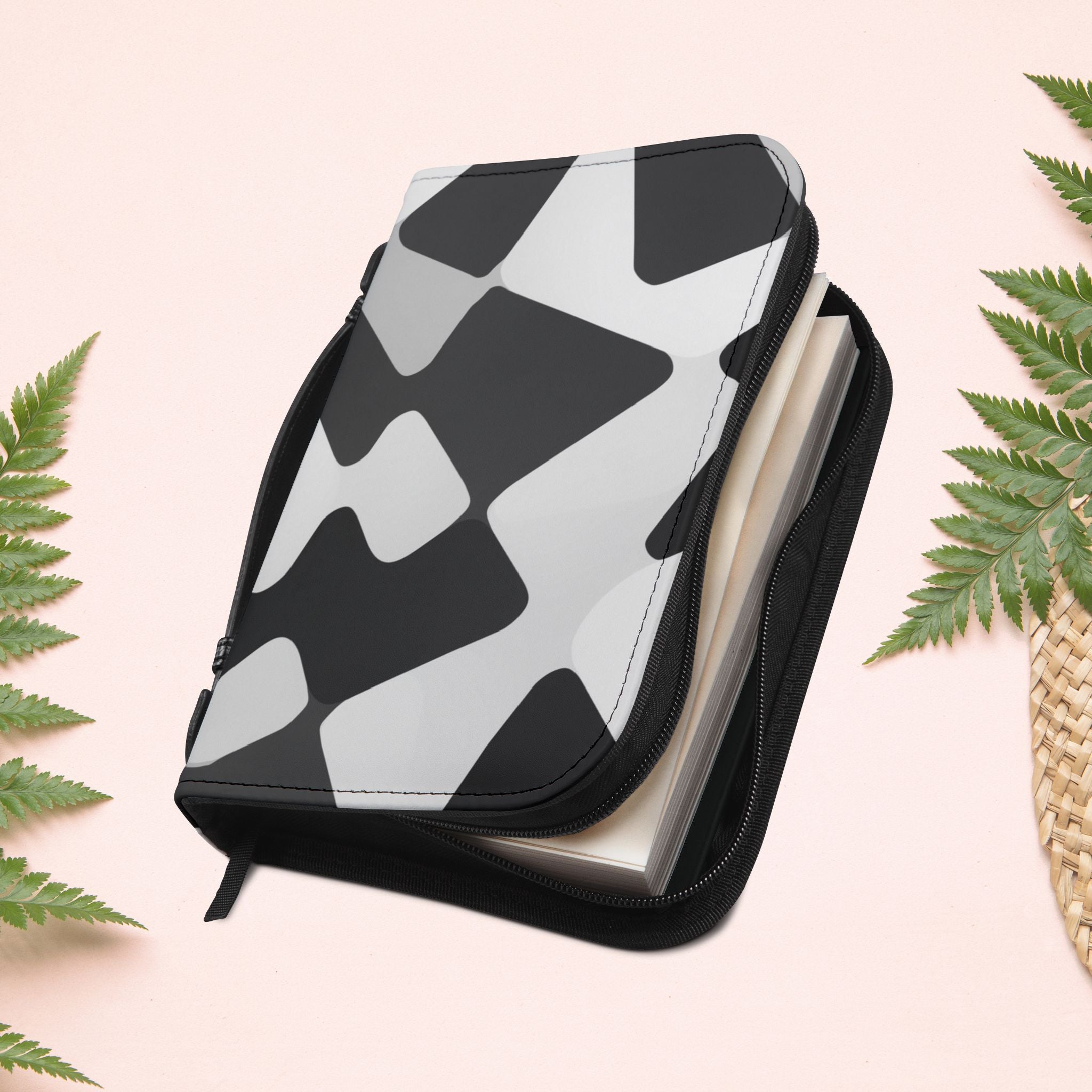 Grayscale Pattern Book Cover