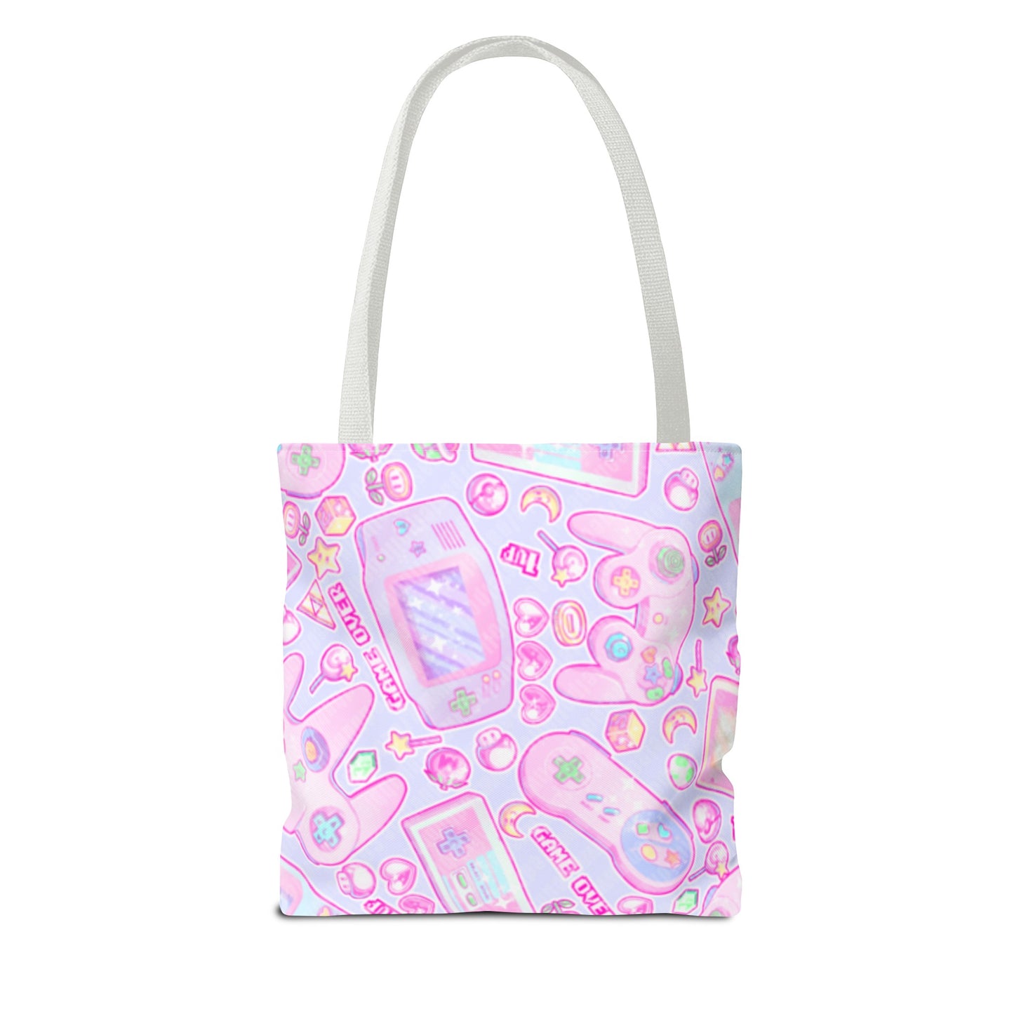 Pink Pastel Gamer Girl Tote Bag