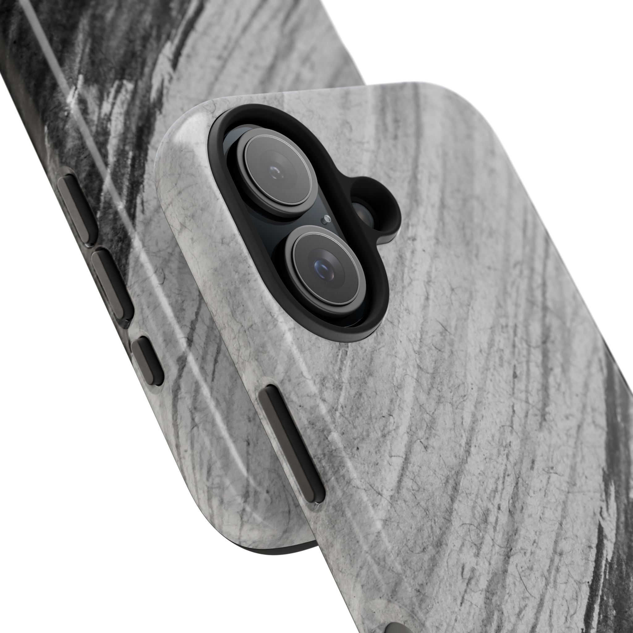 Black & Gray Phone Case (Apple & Android)