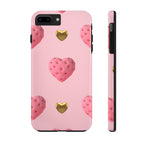 Heart of Gold Pink Phone Case (Apple & Android)