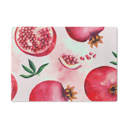 Pomegranate Glass Cutting Board