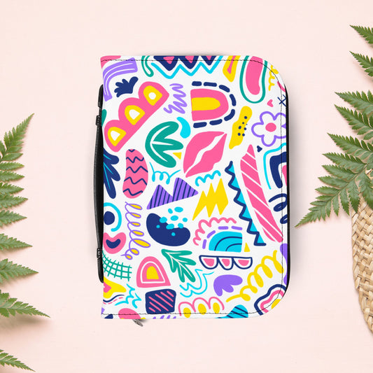 Bold & Busy Doodle Pattern Book Cover