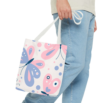 Pastel Butterlies Tote Bag