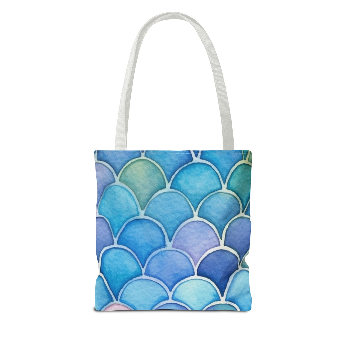 Watercolor Mermaid Tote Bag