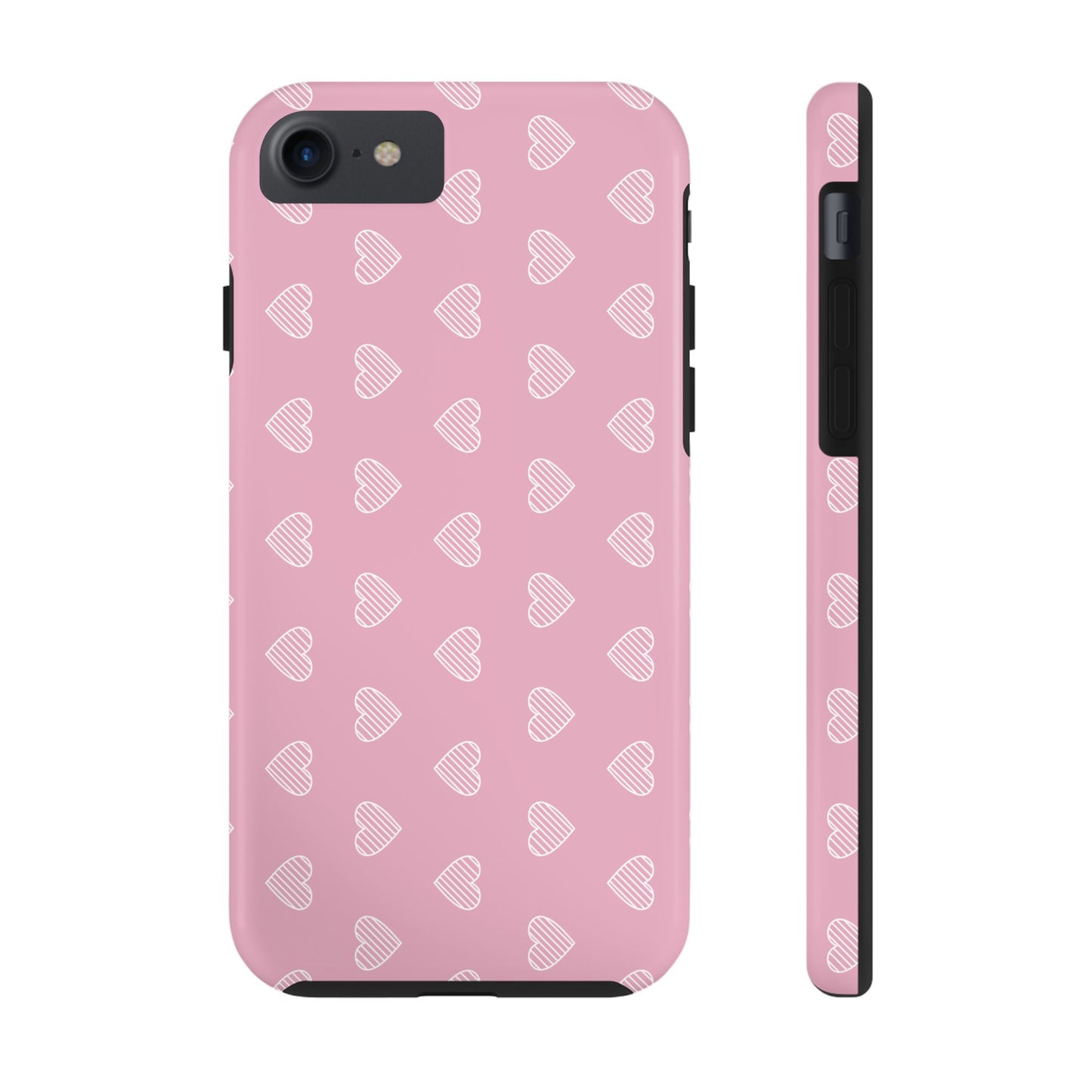 Infinite Pink Hearts Phone Case