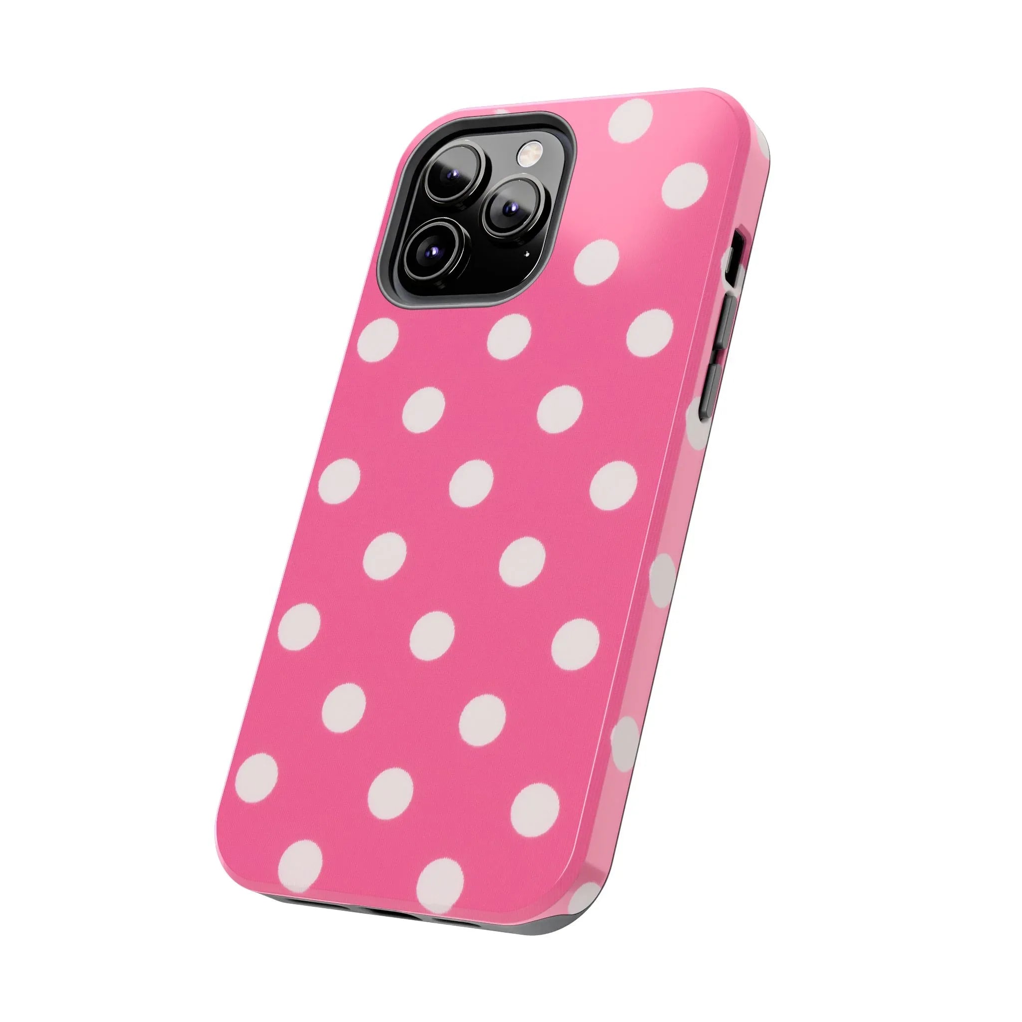 Pink Polka Dot Phone Case (Apple & Android) - Pink Sweetheart