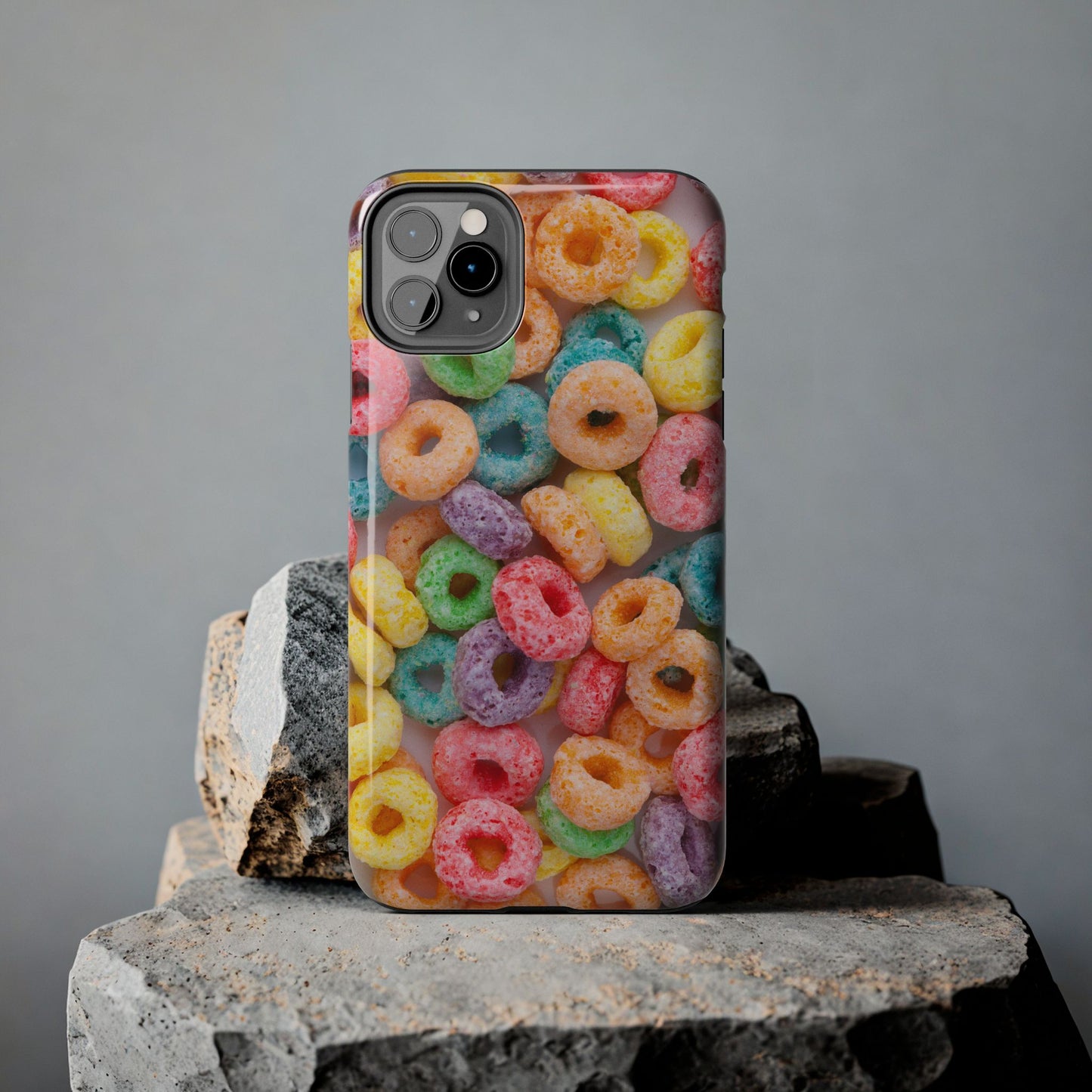 Morning Cereal Loops Phone Case