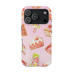 Tasty Pastry Treats Phone Case (Apple & Android) - Pink Sweetheart