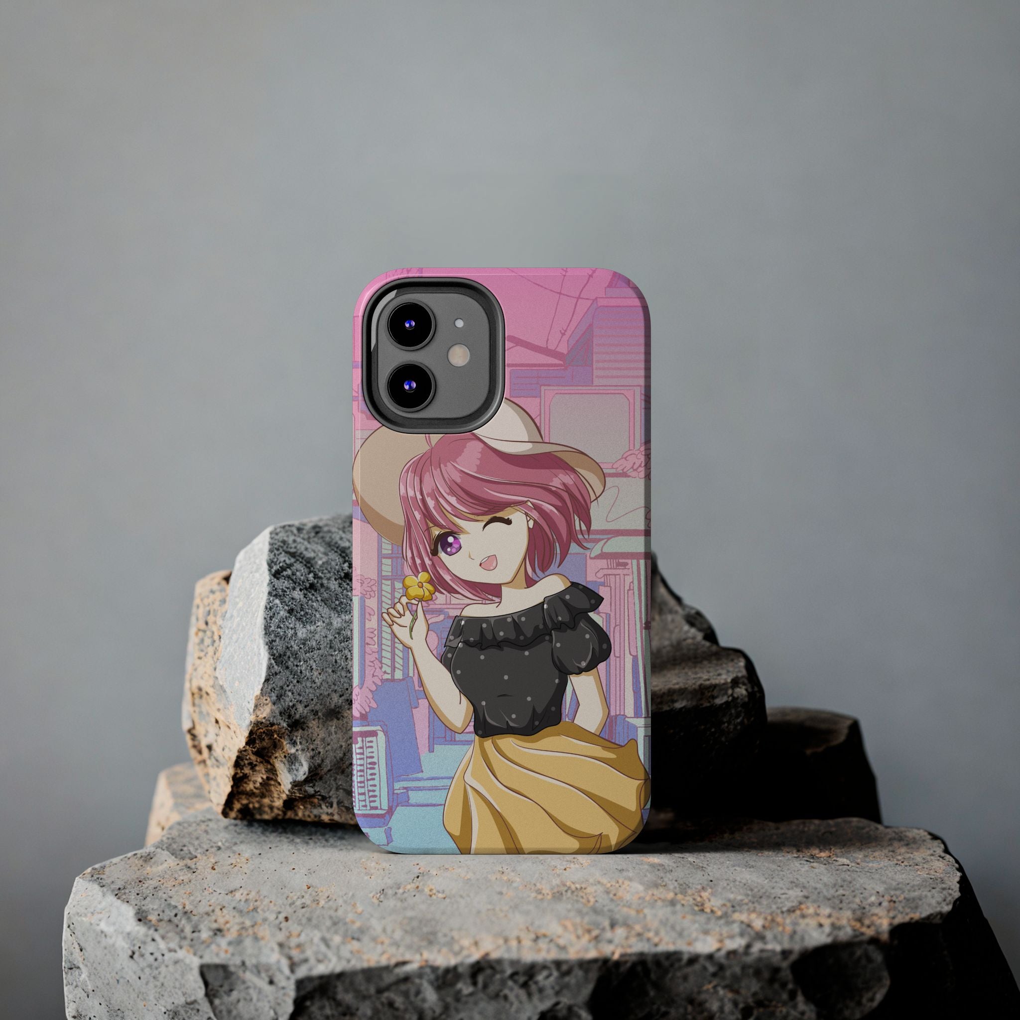 Anime Girl Phone Case (Apple & Android)