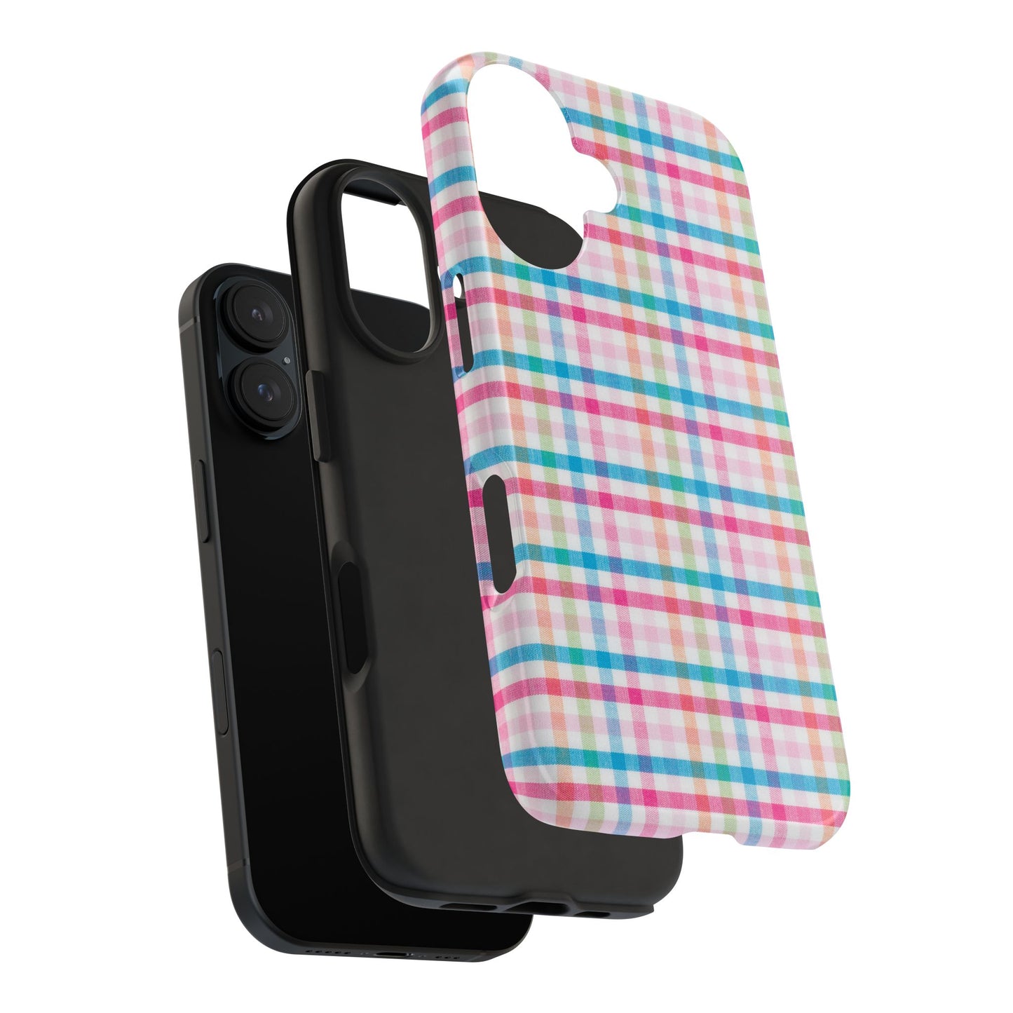 Checked Pattern Phone Case