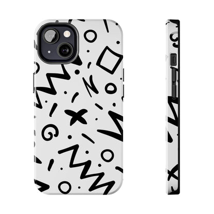 Abstract Memphis Pattern Phone Case