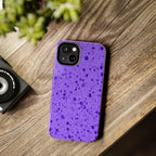 Purple Sponge Phone Case (Apple & Android) - Pink Sweetheart