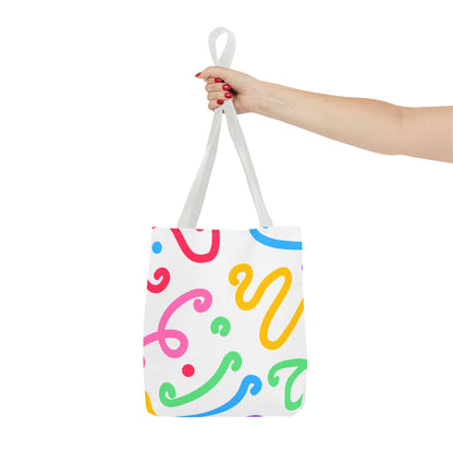 Colorful Doodles Tote Bag