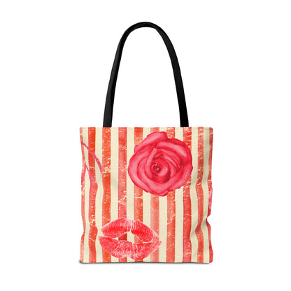 Vintage Valentine Tote Bag