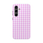 Pink Gingham Phone Case (Apple & Android)
