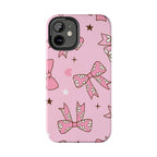 Pretty Pink Bows Phone Case (Apple & Android) - Pink Sweetheart