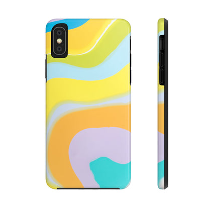 Colorful Pastel Marble Pattern Phone Case