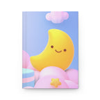 Sleepy Little Moon Hardcover Matte Journal