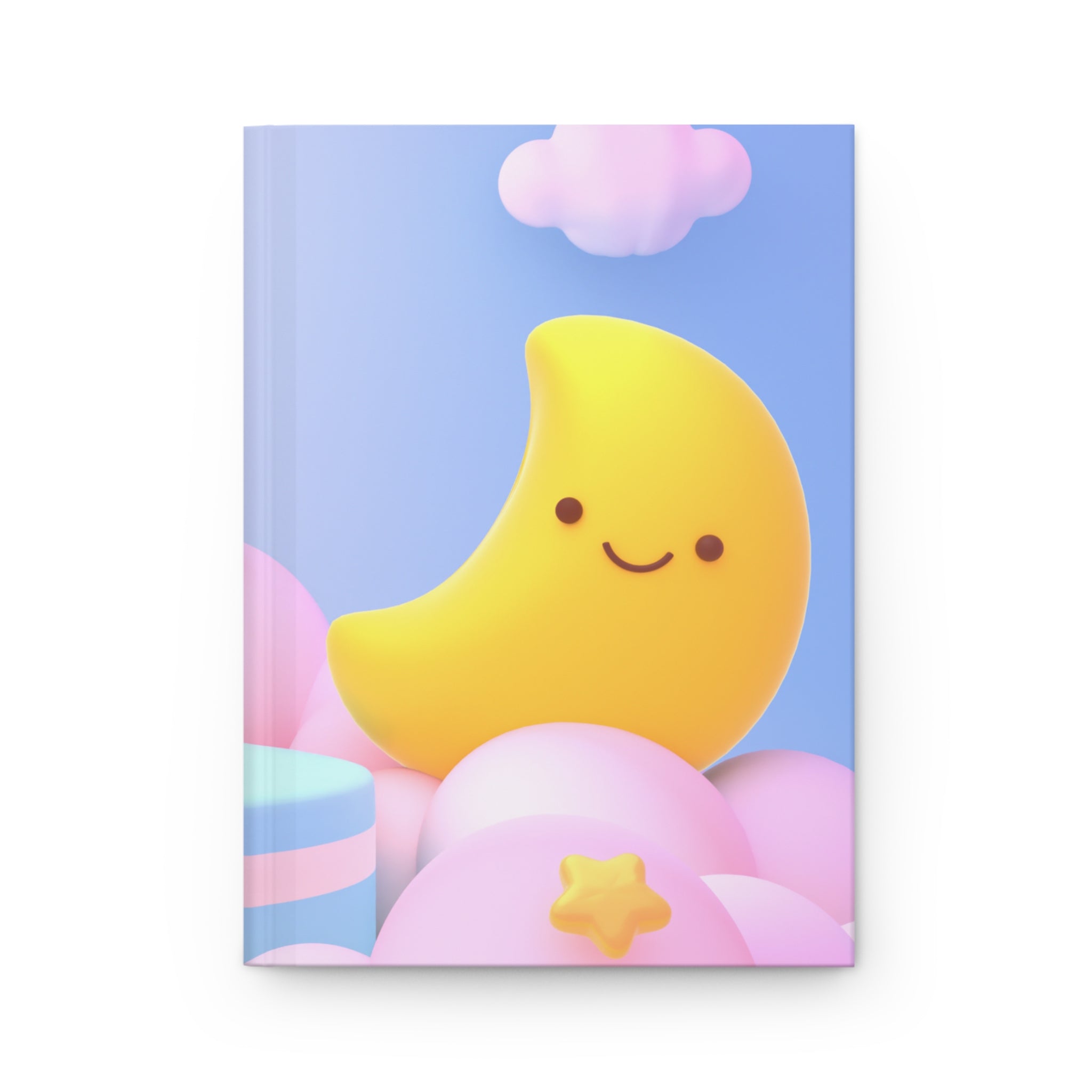 Sleepy Little Moon Hardcover Matte Journal