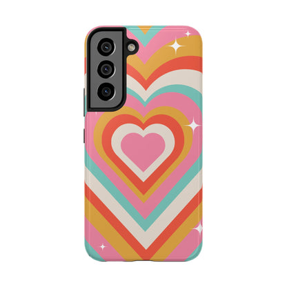 Psychedelic Hearts Phone Case