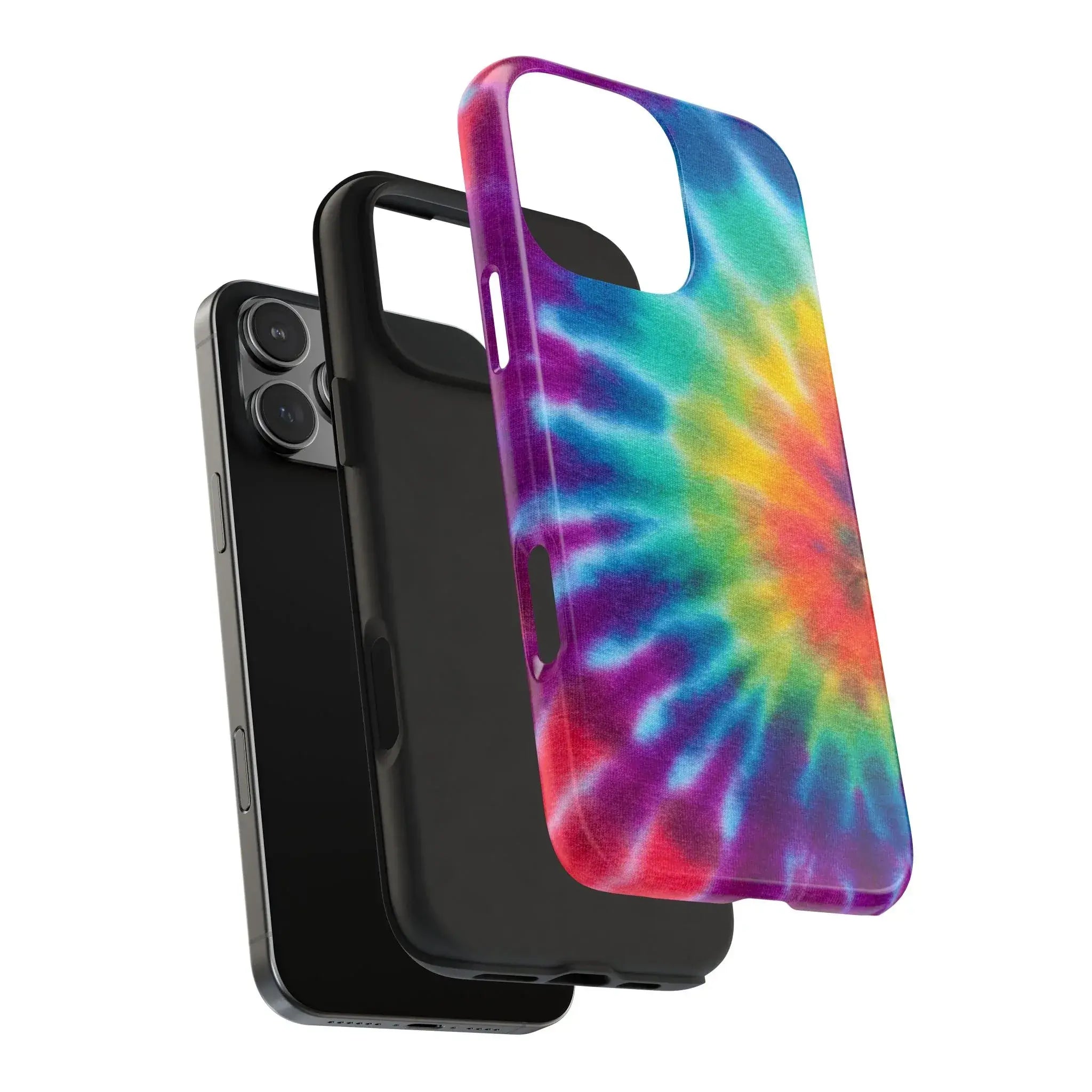 Groovy Tie Dye Phone Case (Apple & Android) - Pink Sweetheart