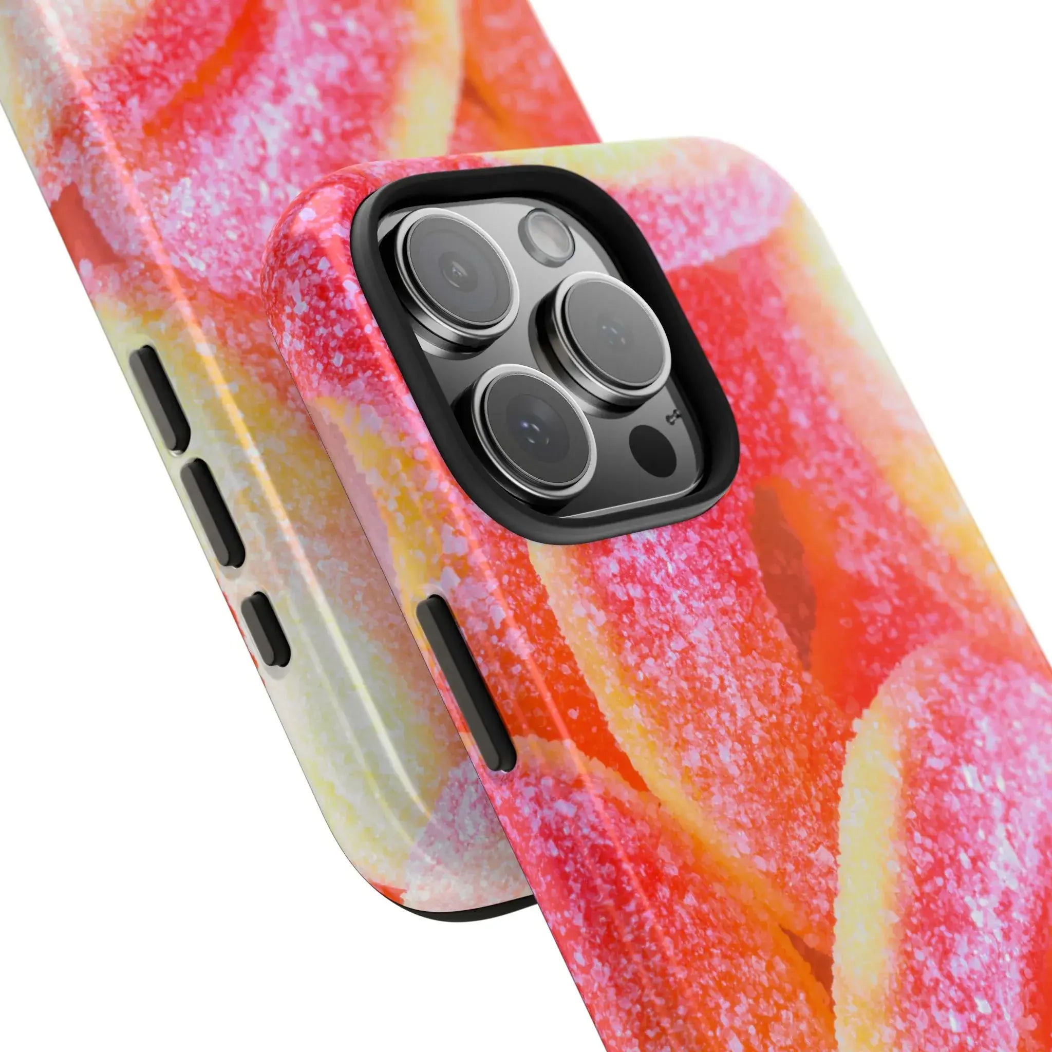 Sour Peach Ringz Phone Case (Apple & Android) - Pink Sweetheart