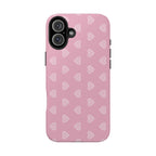 Infinite Pink Hearts Phone Case (Apple & Android)